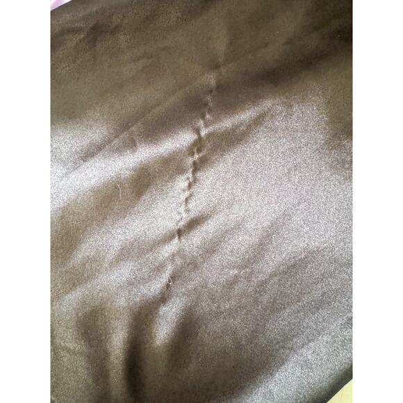 VTG Y2K Secret Treasures Satin Lace Slip Dress | Frost Lilac Tie Front (Size M) - Picture 7 of 9